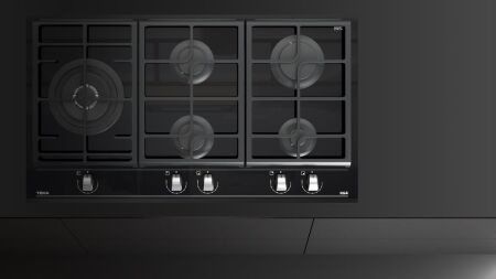 TEKA GZC 95320 XBC 90 cm Kristal Cam Siyah Ankastre GazlÝ Ocak - 5