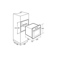 TEKA HEB 725 BK 65 lt. Multifonksiyonel Ankastre FÝrÝn - 3