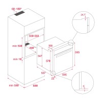 TEKA HLB 860 SS Ankastre FÝrÝn Paslanmaz ‚elik - 8