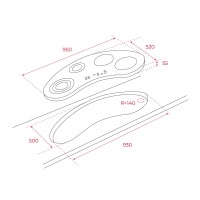 TEKA IRC 9430 KS 90 cm ÜndŸksiyonlu Ankastre Ocak - 8
