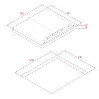 TEKA IZF 68700 MST BK 60 cm Siyah ÜndŸksiyonlu Ankastre Ocak - 9