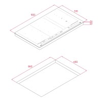 TEKA IZF 99700 MST BK 90 cm Siyah Cam Seramik ÜndŸksiyonlu Ankastre Ocak - 9