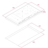TEKA IZS 97630 MST BK 90 cm ÜndŸksiyonlu Siyah Ankastre Ocak - 8