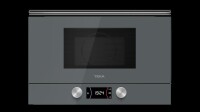 TEKA ML 8220 BIS L ST 22 lt. Gri Ankastre Mikrodalga FÝrÝn + Izgara - Teka