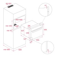 TEKA MLC 844 Ankastre Kompakt Mikrodalga FÝrÝn - Teka (1)