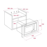 TEKA MS 620 BIS Ankastre Mikrodalga FÝrÝn - Teka (1)