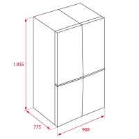 TEKA RMF 77920 SS EU 193 cm Inox BuzdolabÝ - 9
