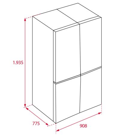 TEKA RMF 77920 SS EU 193 cm Inox BuzdolabÝ - 9