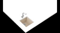 TEKA SQUARE 34.40 TG TezgahaltÝ Avena Beige Granit Eviye - Teka (1)