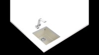 TEKA SQUARE 34.40 TG TezgahaltÝ Bright Cream Granit Eviye - Teka (1)