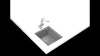 TEKA SQUARE 34.40 TG TezgahaltÝ Stone Grey Granit Eviye - Teka (1)