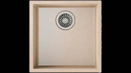 TEKA SQUARE 40.40 TG TezgahaltÝ Avena Beige Granit Eviye - 1