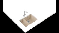 TEKA SQUARE 560 TG TezgahaltÝ Avena Beige Granit Eviye - Teka (1)