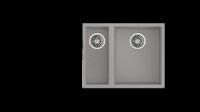 TEKA SQUARE 560 TG TezgahaltÝ Stone Grey Granit Eviye - Teka
