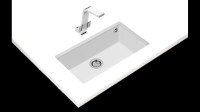 TEKA SQUARE 72.40 TG TezgahaltÝ Arctic White Granit Eviye - Teka (1)