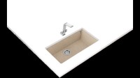 TEKA SQUARE 72.40 TG TezgahaltÝ Avena Beige Granit Eviye - Teka (1)