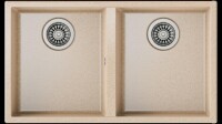 TEKA SQUARE 760 TG TezgahaltÝ Avena Beige Granit Eviye - Teka