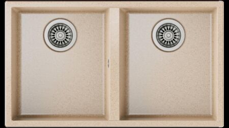 TEKA SQUARE 760 TG TezgahaltÝ Avena Beige Granit Eviye - 1