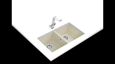 TEKA SQUARE 760 TG TezgahaltÝ Bright Cream Granit Eviye - 2