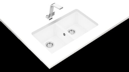 TEKA SQUARE 760 TG TezgahaltÝ ‚ift Hazneli Tegranite Eviye - 2