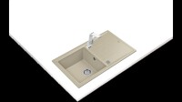 TEKA STONE 50 B-TG TezgahŸstŸ Topasbeige Granit Eviye - Teka (1)