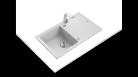 TEKA STONE 50 B-TG TezgahŸstŸ White Granit Eviye - 2