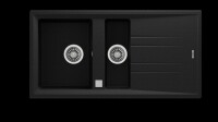 TEKA STONE 60 B-TG TezgahŸstŸ Metallic Black Granit Eviye - Teka