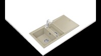 TEKA STONE 60 B-TG TezgahŸstŸ Topasbeige Granit Eviye - Teka (1)