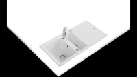 TEKA STONE 60 B-TG TezgahŸstŸ White Granit Eviye - Teka (1)