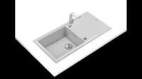 TEKA STONE 60 L-TG TezgahŸstŸ White Granit Eviye - Teka (1)