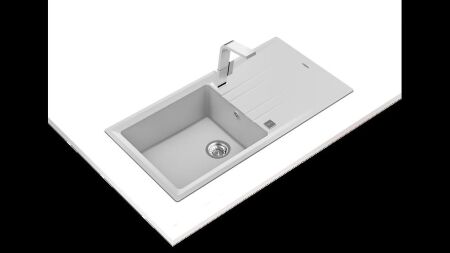 TEKA STONE 60 L-TG TezgahŸstŸ White Granit Eviye - 2