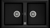 TEKA STONE 90 B-TG TezgahŸstŸ Metallic Black Granit Eviye - Teka