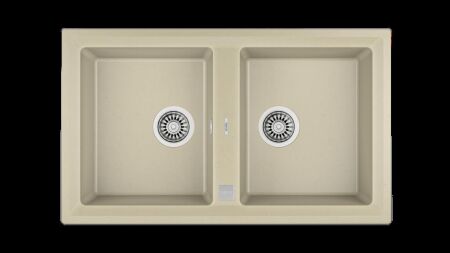TEKA STONE 90 B-TG TezgahŸstŸ Topasbeige Granit Eviye - 1