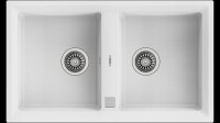 TEKA STONE 90 B-TG TezgahŸstŸ White Granit Eviye - Teka