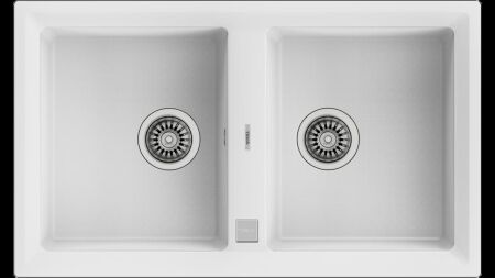 TEKA STONE 90 B-TG TezgahŸstŸ White Granit Eviye - 1