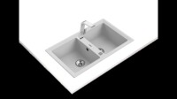 TEKA STONE 90 B-TG TezgahŸstŸ White Granit Eviye - Teka (1)