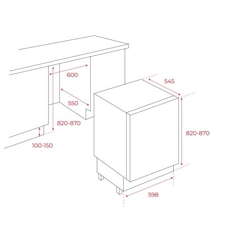 TEKA TKI3 145 D Ankastre TezgahaltÝ BuzdolabÝ - 2